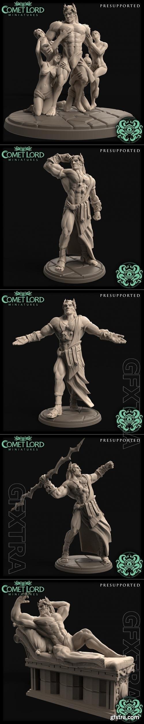 Comet Lord Miniatures - Ulysses The God-Emperor 3D Print