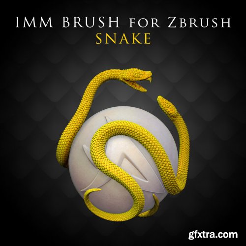 IMM Brush «Snake» for Zbrush