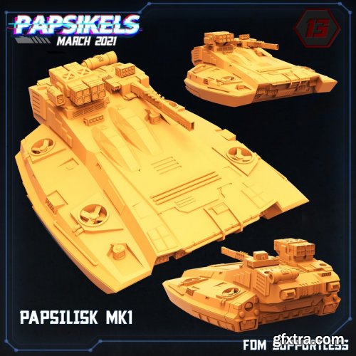 Papsikels – Cyberpunk March 2021 – 3D Print Model STL