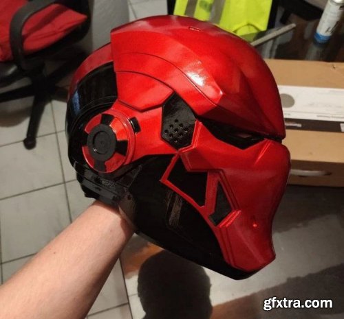 Red Ronin Helmet