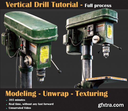 Artstation - Vertical Drill Tutorial by Milad Kambari