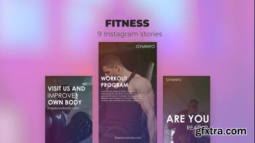 Videohive Fitness - Instagram stories 39984881