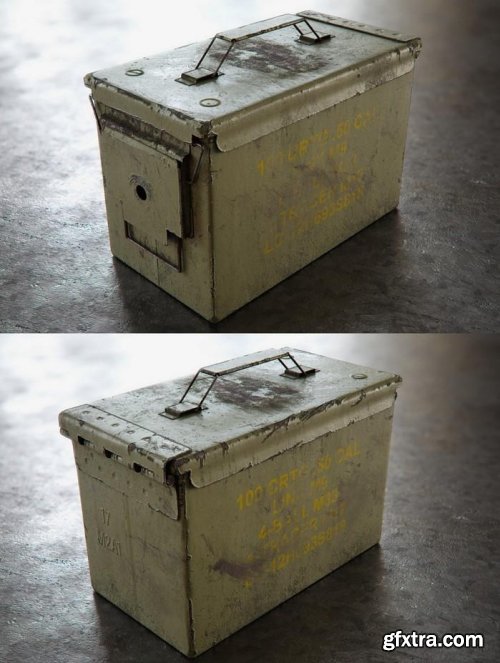 US M2A1 50 CAL Ammo Box