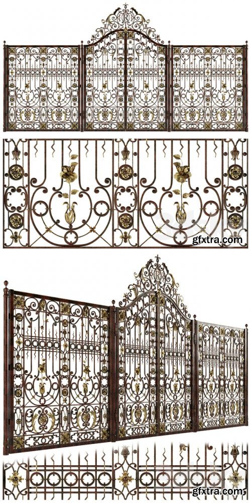 Forged gates and fences