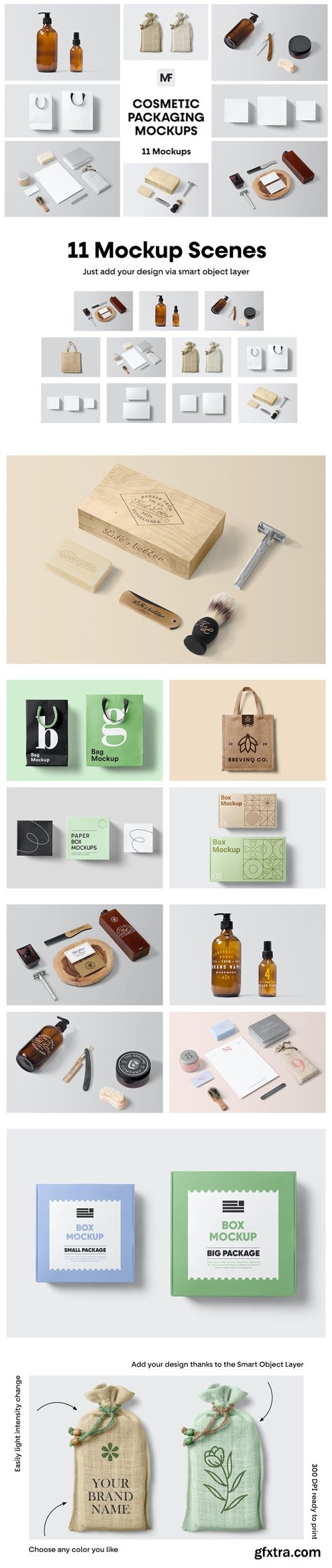 Cosmetic Packaging Mockups RMY3H92