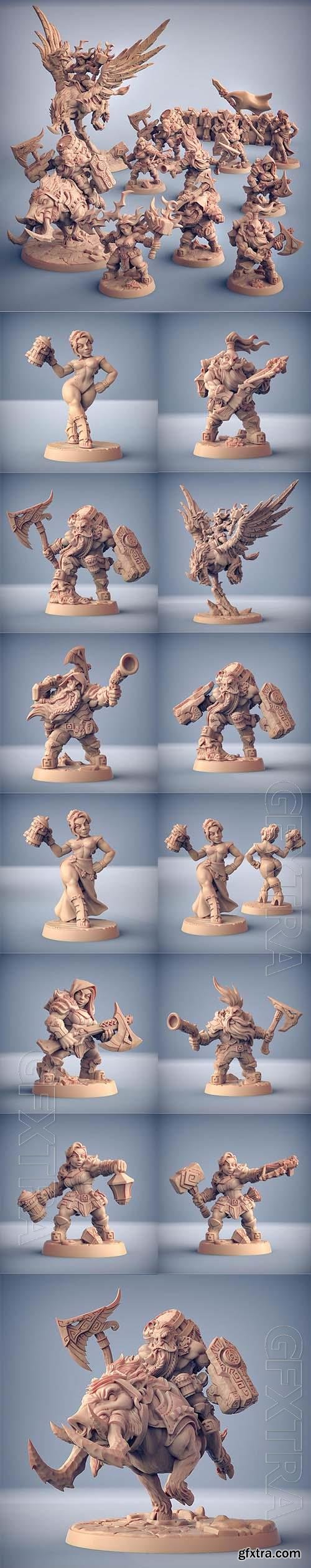 Dwarven Oathbreakers 3D Print