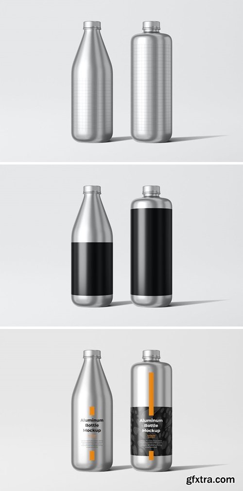 Aluminum Bottle Mockup RNGBHEW