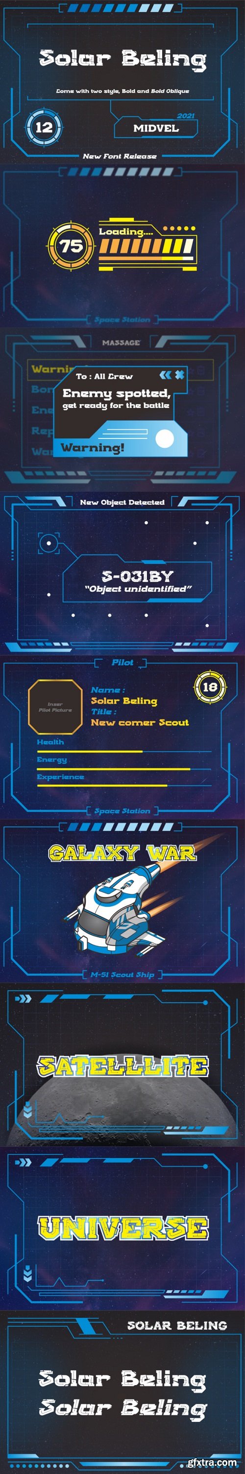 Solar Beling Font