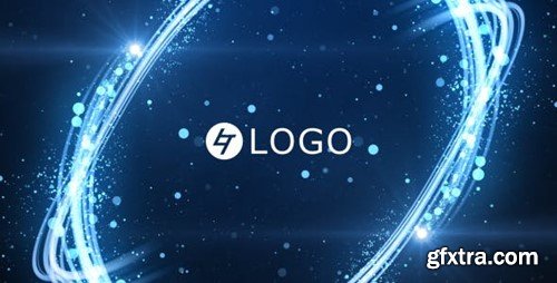 Videohive Light Streak Particles Logo 20543033