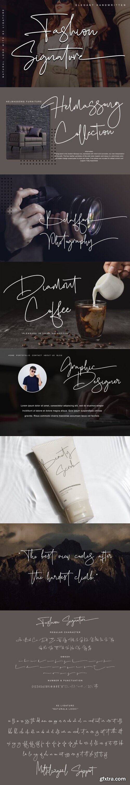 Fashion Signature Font