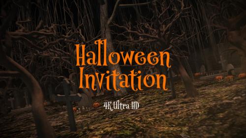 Videohive - Halloween Party Invitation - 39896962 - 39896962