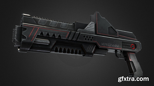 M.A.C.U.L.A SCIFI WEAPON HQ 3D Model