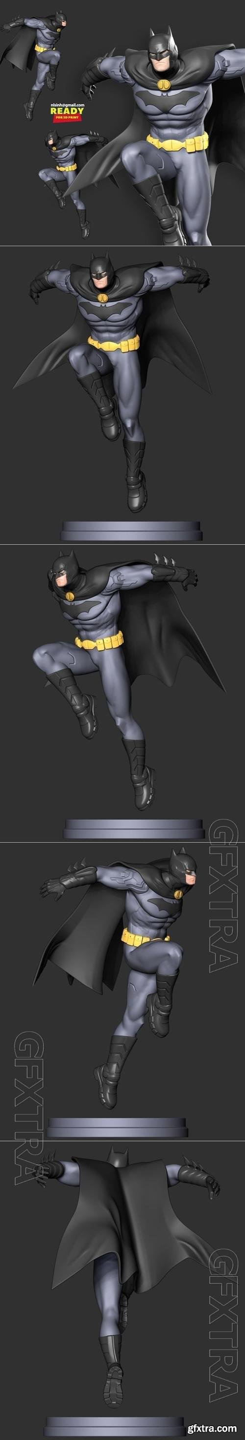 The Batman 2021 Fanart 3D Print
