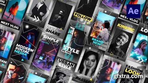 Videohive Abstract Instagram Stories 39988768