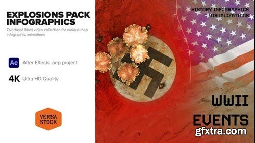 Videohive Overhead Map Explosion Pack Infographics 39989183