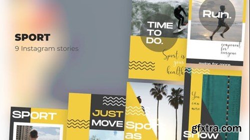 Videohive Sport - Instagram stories 39986025