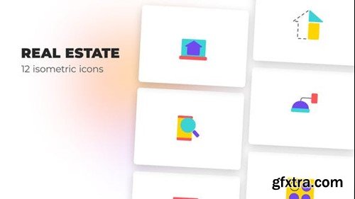 Videohive Real Estate - User Interface Icons 40005037