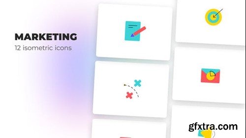 Videohive Marketing - User Interface Icons 40004969