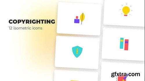 Videohive Copyrighting - User Interface Icons 40004406