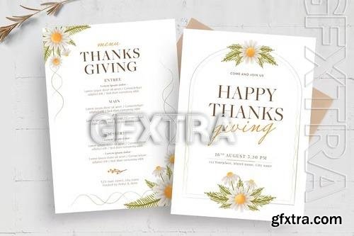 Thanksgiving Flyer Card Template 82AVN74