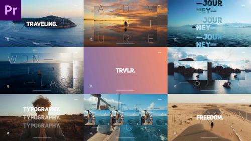 Videohive - Stomp Travel Commercial Promo / Dynamic Typography Opener / Clean Montage Reel / Adventure Slideshow - 39932547 - 39932547