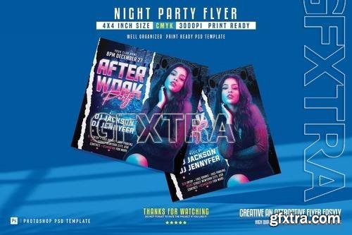 After Work Night Party Flyer ALMF5HA