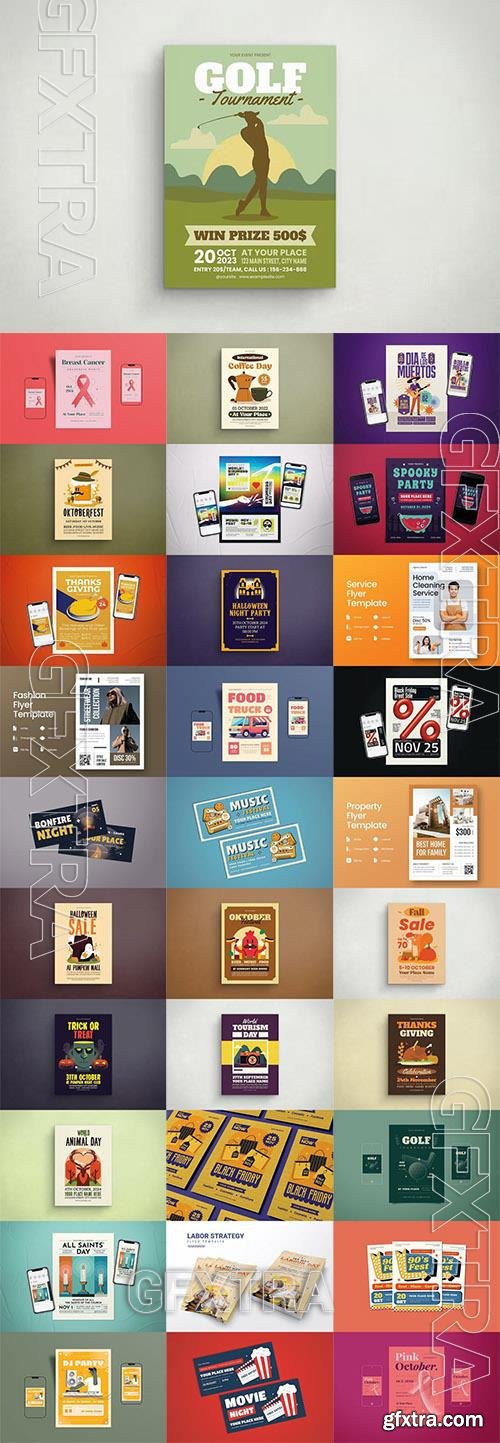 31 Flyer Templates Pack