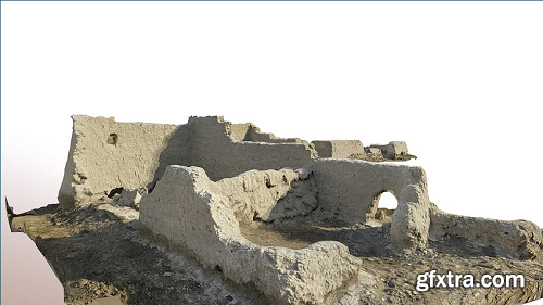 Abandoned house, Tell Surghul (Iraq) 3D Model