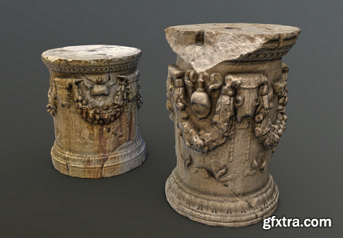 Column Base 3D Model