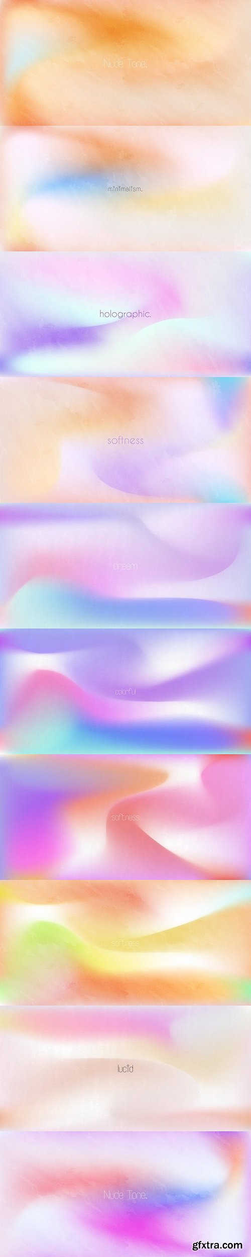 Minimalistic nude tones pastel soft abstract background trendy soft grain gradient illustration