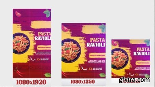 Videohive Restauraunt Menu Instagram (3 in 1) 39655381