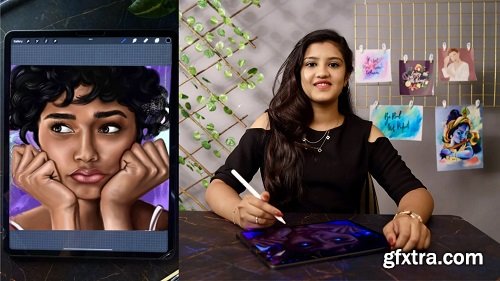 Painting Portraits in Procreate, Plus 3 Ways to Share with Instagram Reels