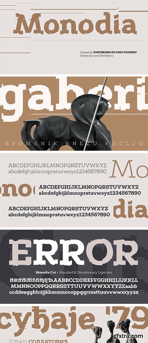 Monodia Font Family