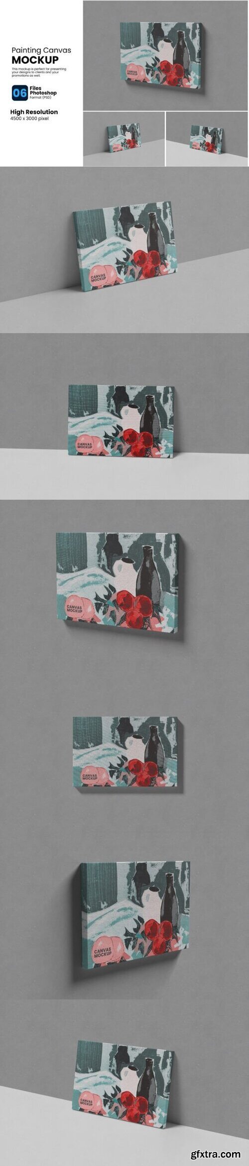 Painting Canvas Mockup