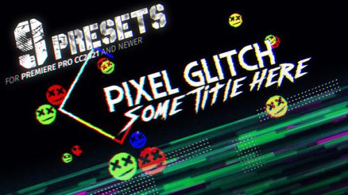 Videohive - Pixel Glitch | MOGRT Titles - 39968402 - 39968402