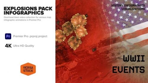 Videohive - Overhead Map Explosion Pack Infographics 4K - 40001104 - 40001104