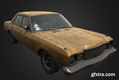 1977 Plymouth Volaire Sedan 3D Model