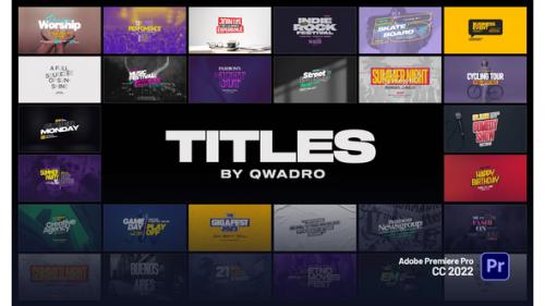 Videohive - Special Titles - 40072501 - 40072501