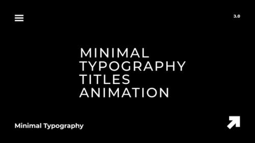 Videohive - Typography Titles 3.0 | Premiere Pro - 40073534 - 40073534