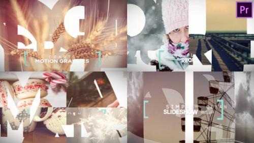 Videohive - Simple Clean Slideshow Premiere Pro - 40075615 - 40075615