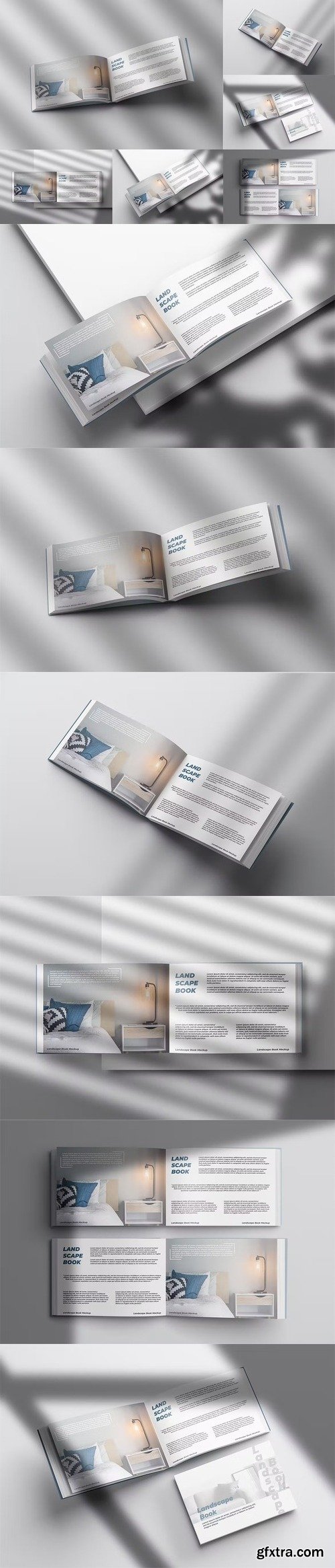 Landscape Book Mockup