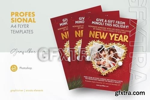 Christmas Flyer Templates YD84VS4