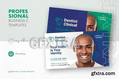 Dental Business Card Templates 2DGR885