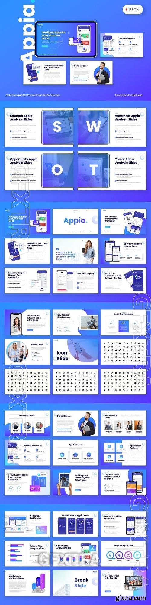 APPIA - Mobile Apps & SAAS Powerpoint Template CFVGTJC