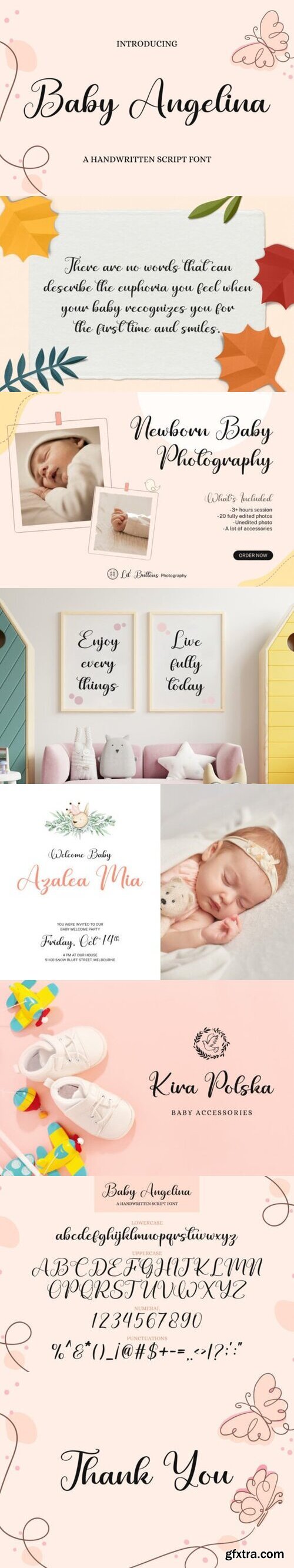 Baby Angelina Font