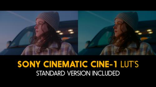 Videohive - Sony Cinematic Cine-1 and Standard Luts for Final Cut - 39917313 - 39917313