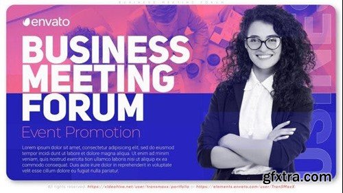 Videohive Business Meeting Forum 40096251