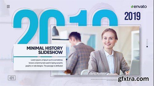 Videohive Minimal History Slideshow 25330411