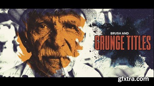 Videohive Brush and Grunge Opening Titles 35063026