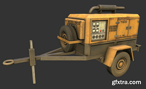 Generator Trailer 3D Model